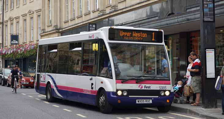 First West of England Optare Solo 53815